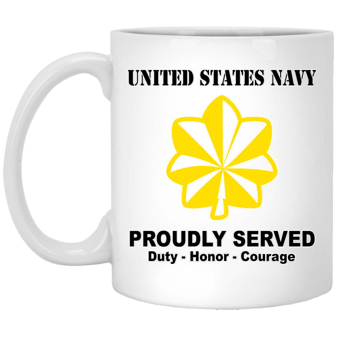 US Navy O-4 Lieutenant Commander O4 LCDR Junior Officer Ranks T shirt White Coffee Mug - Stainless Travel Mug-Mug-Navy-Officer-Veterans Nation