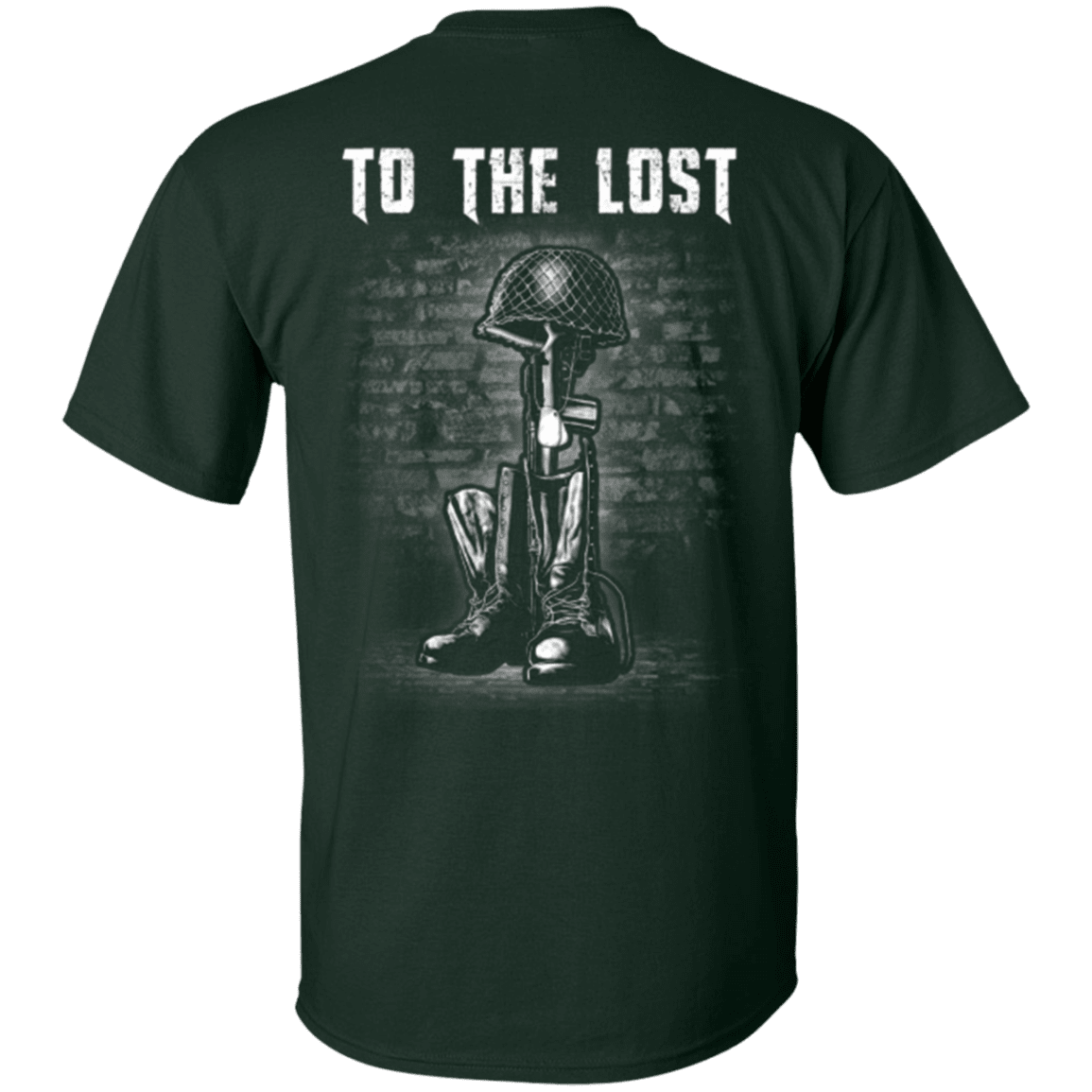 Military T-Shirt "To The Lost - Veteran"-TShirt-General-Veterans Nation