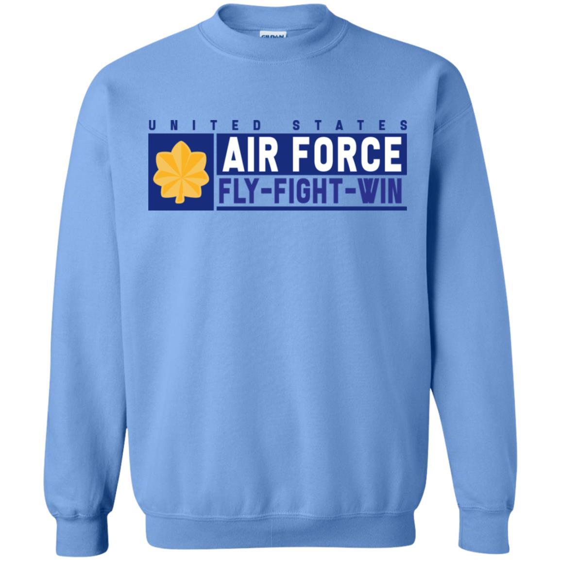 US Air Force O-4 Major Fly - Fight - Win Long Sleeve - Pullover Hoodie-TShirt-USAF-Veterans Nation