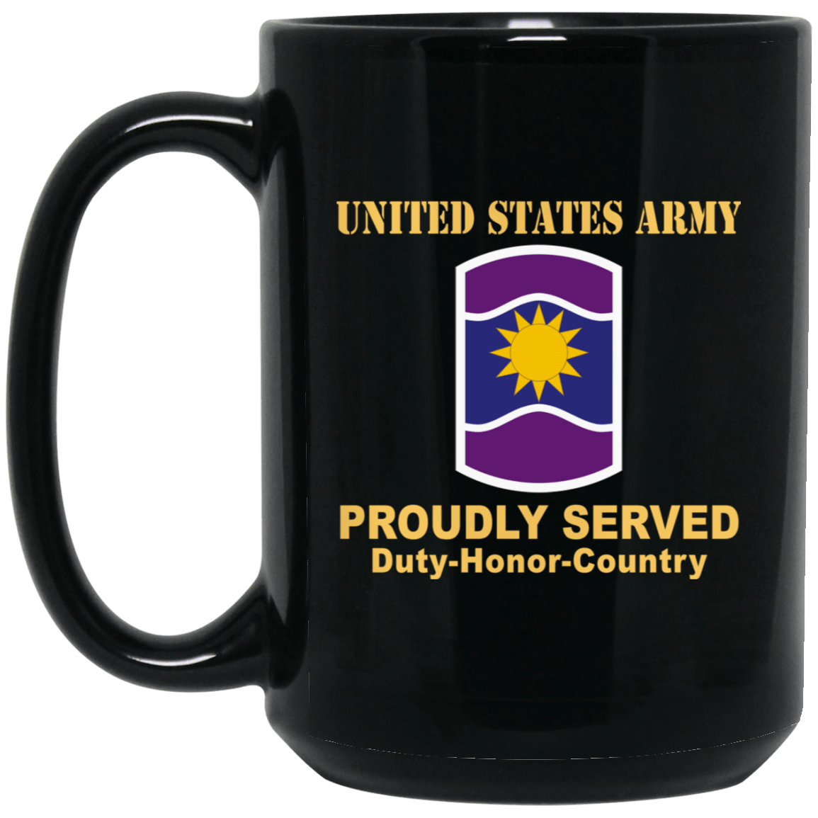 US ARMY 361 CIVIL AFFAIRS BRIGADE- 11 oz - 15 oz Black Mug-Mug-Army-CSIB-Veterans Nation