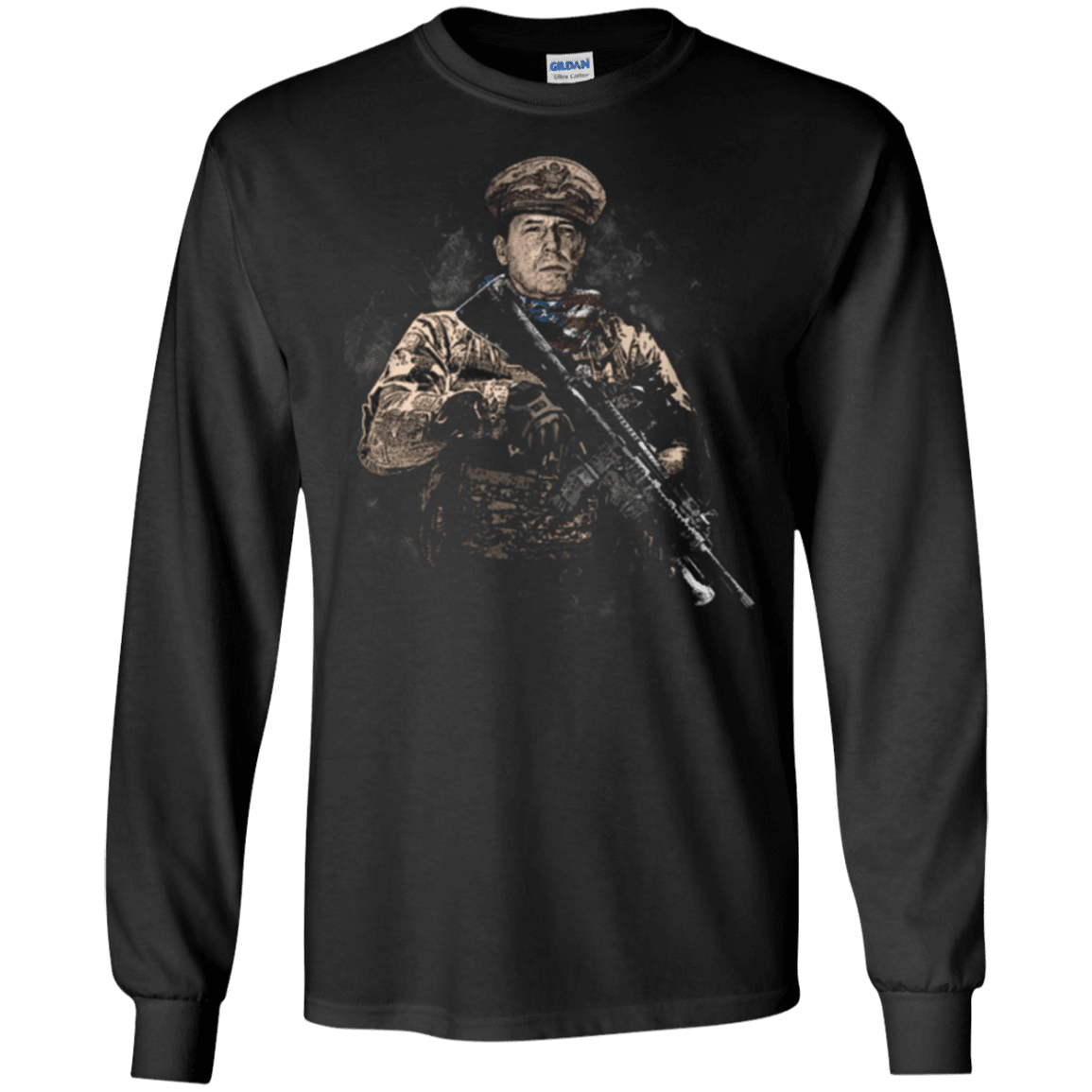 Military T-Shirt "MacArthur Soldier Presidents"-TShirt-General-Veterans Nation