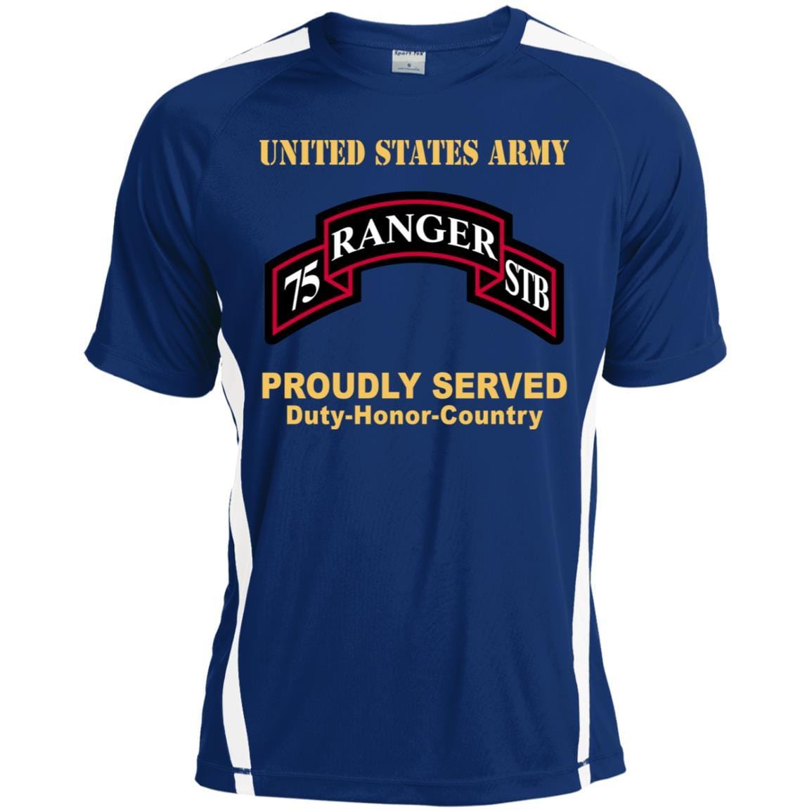 US ARMY 75TH RANGER REGIMENT SPECIALITY TROOPS BATTALION - Proudly Served T-Shirt On Front For Men-TShirt-Army-Veterans Nation