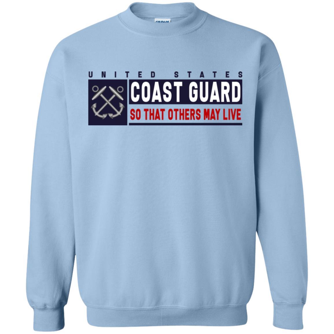 US Coast Guard Boatswains Mate BM Logo- So that others may live Long Sleeve - Pullover Hoodie-TShirt-USCG-Veterans Nation