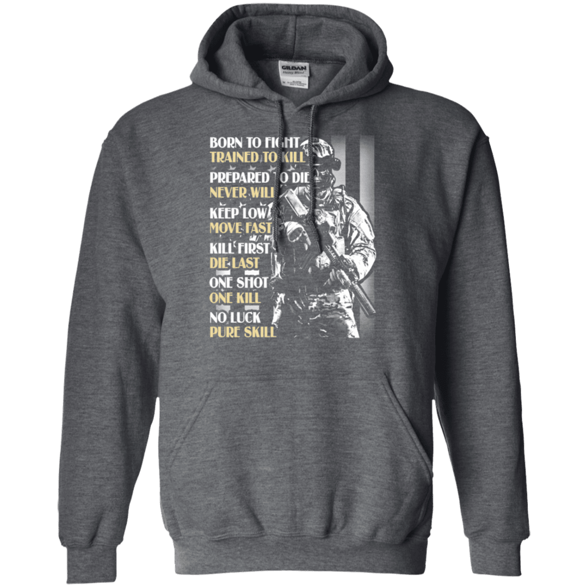 Military T-Shirt "Veteran Skill"-TShirt-General-Veterans Nation