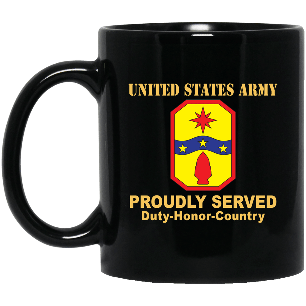 US ARMY 371ST SUSTAINMENT BRIGADE- 11 oz - 15 oz Black Mug-Mug-Army-CSIB-Veterans Nation