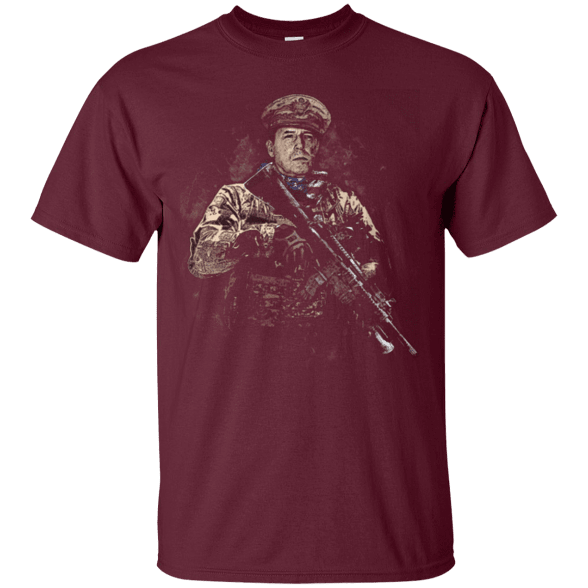 Military T-Shirt "MacArthur Soldier Presidents"-TShirt-General-Veterans Nation