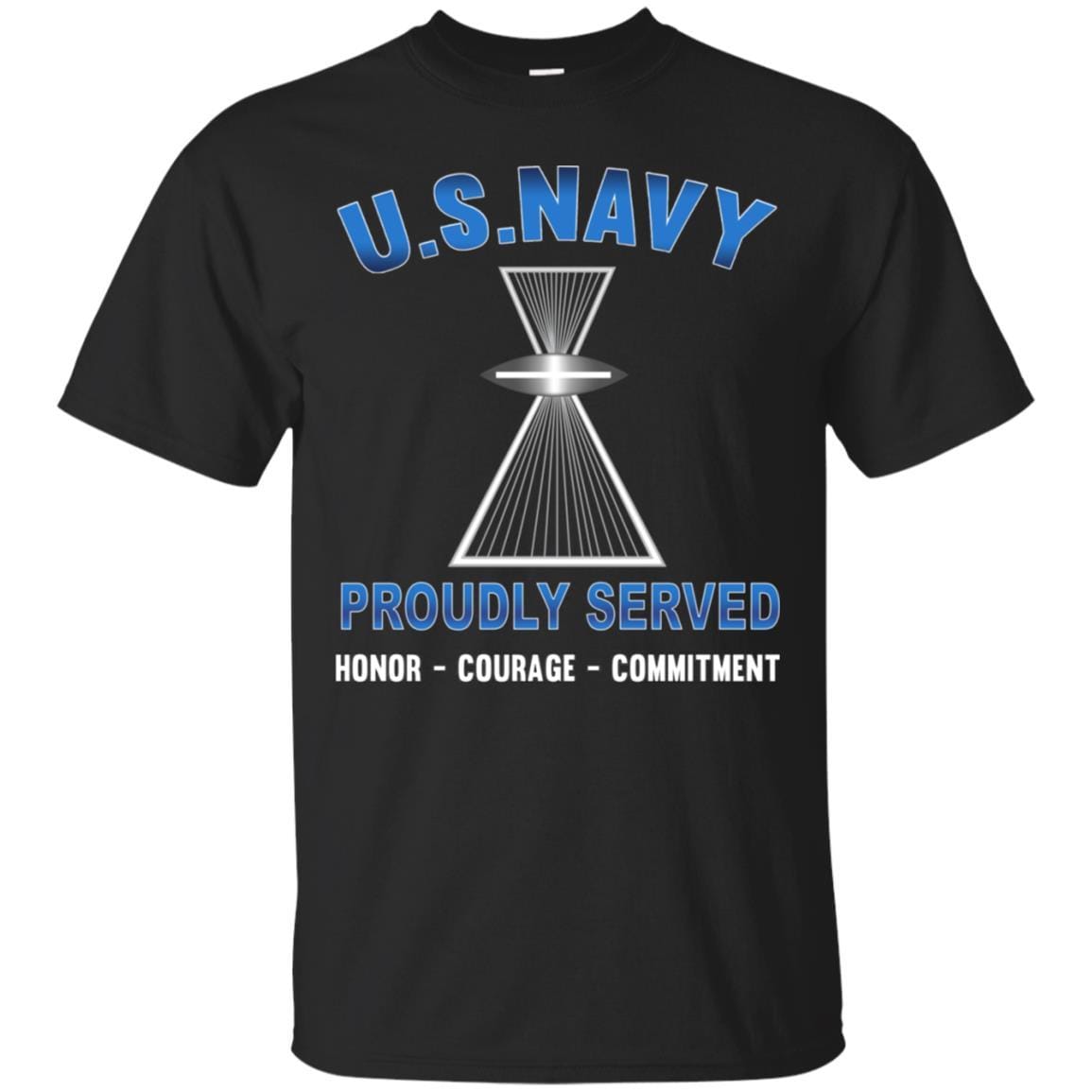 U.S Navy Aviation Photographer's Mate PH - Proudly Served T-Shirt For Men On Front-TShirt-Navy-Veterans Nation