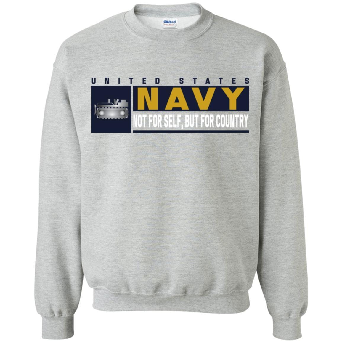 Navy Equipment Operator Navy EO- Not for self Long Sleeve - Pullover Hoodie-TShirt-Navy-Veterans Nation