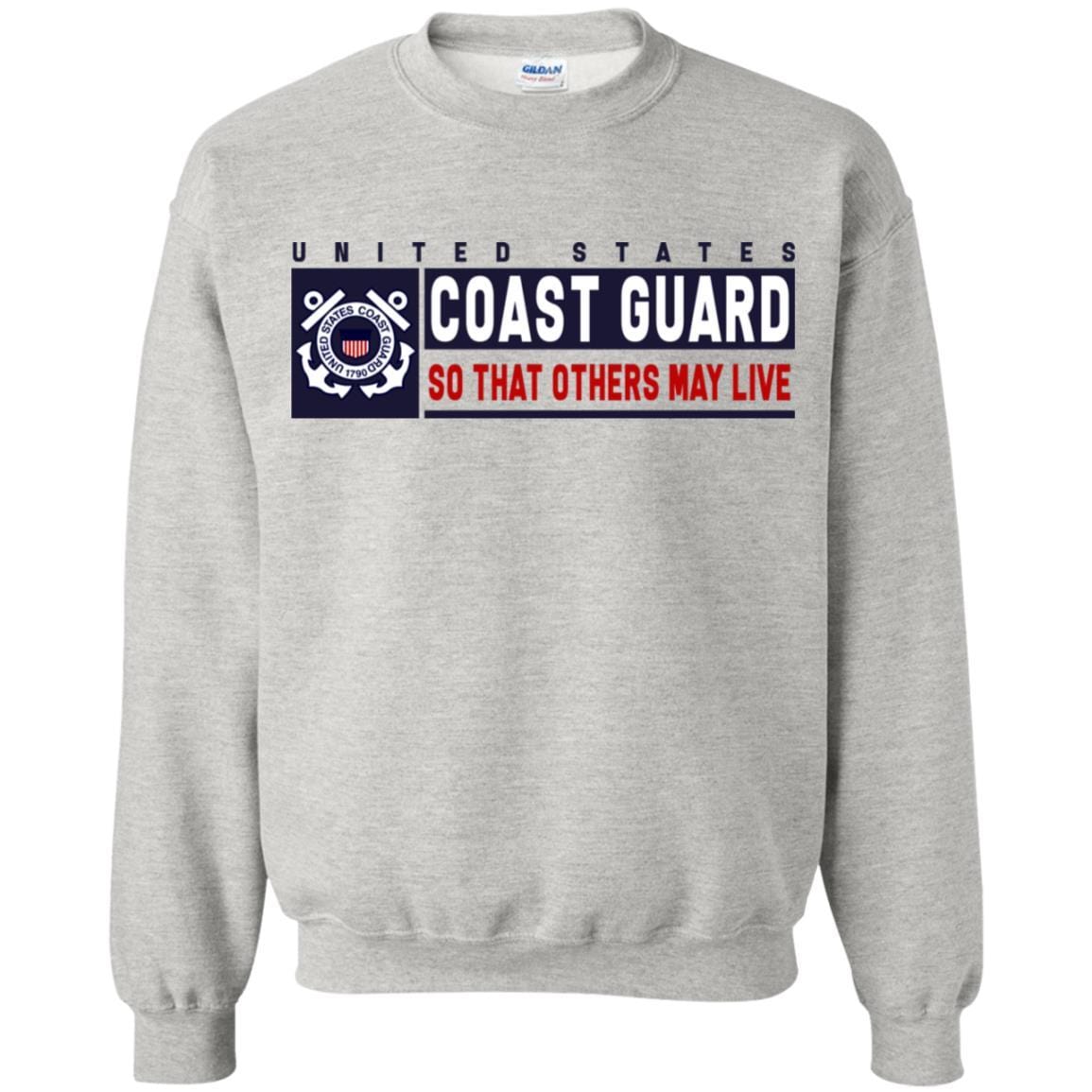 US Coast Guard So That Others May Live Long Sleeve - Pullover Hoodie-TShirt-USCG-Veterans Nation