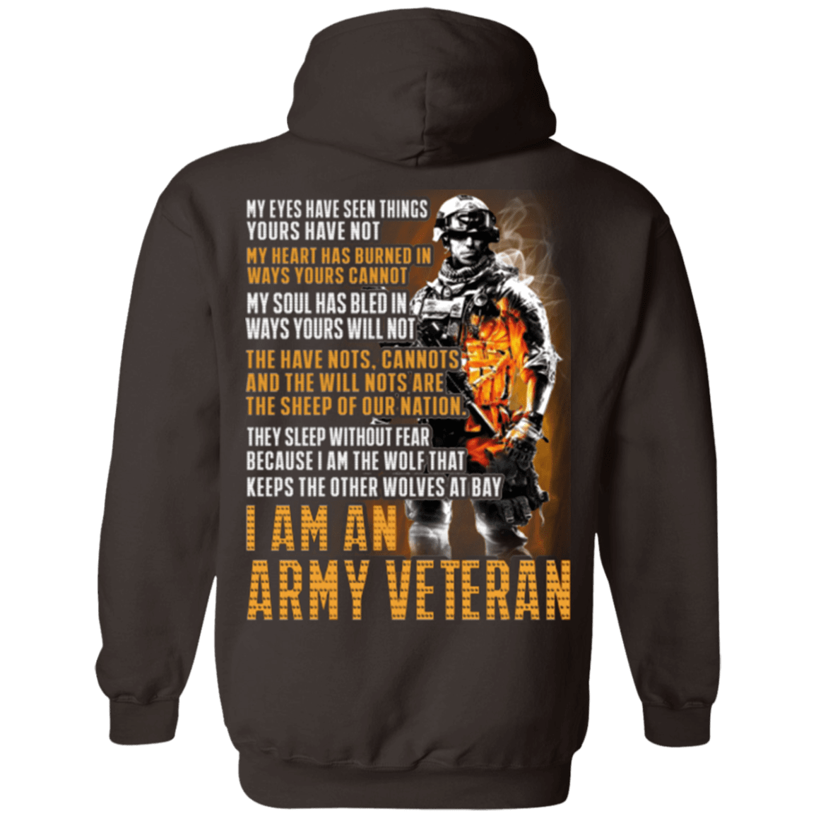 I Am An ARMY Veteran T Shirt-TShirt-Army-Veterans Nation