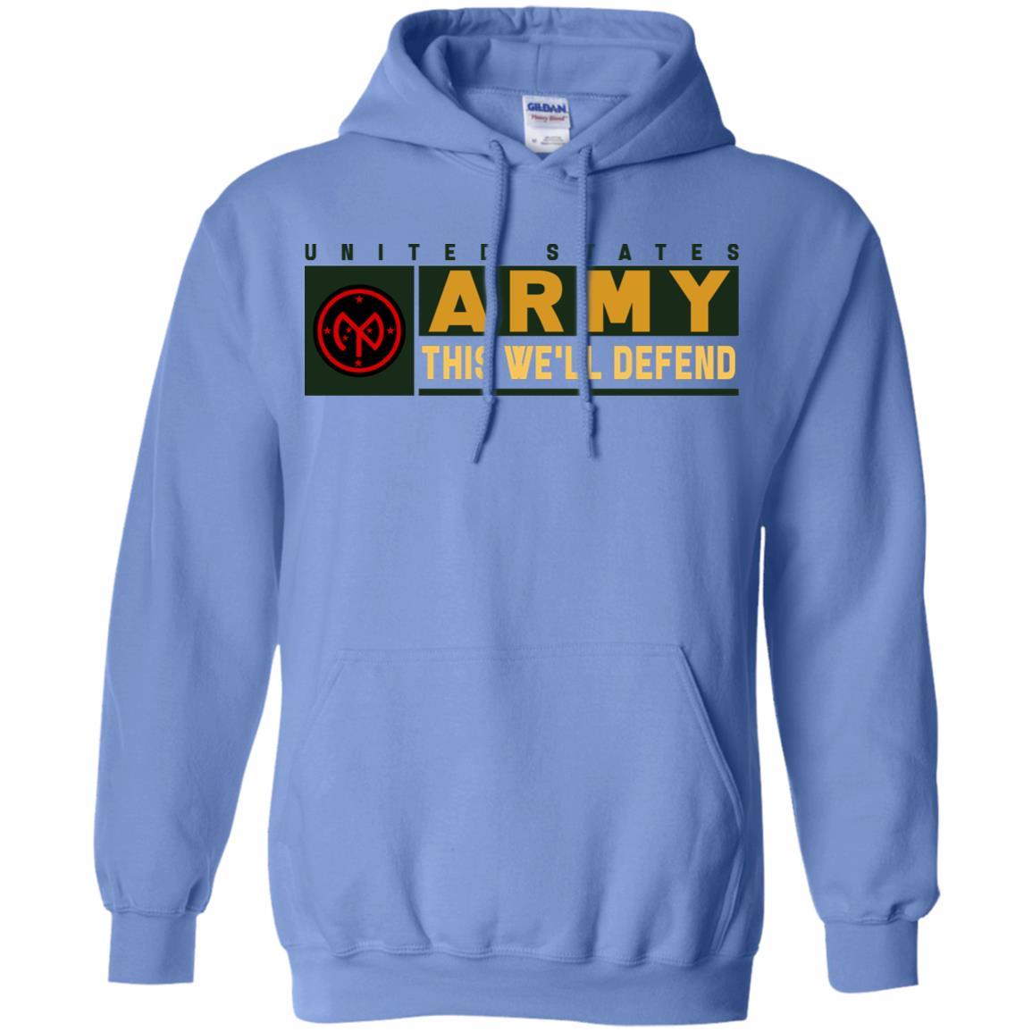 US Army 27TH INFANTRY BRIGADE COMBAT TEAM- This We'll Defend T-Shirt On Front For Men-TShirt-Army-Veterans Nation