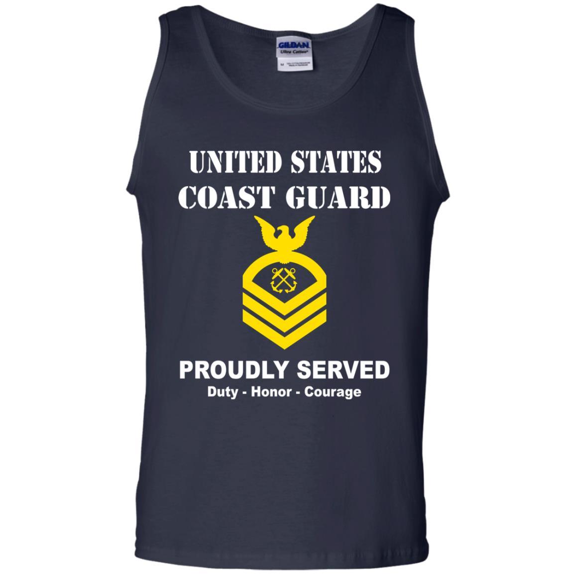 US Coast Guard E-7 Chief Petty Officer E7 CPO Chief Petty Officer Men Front USCG T Shirt-TShirt-USCG-Veterans Nation