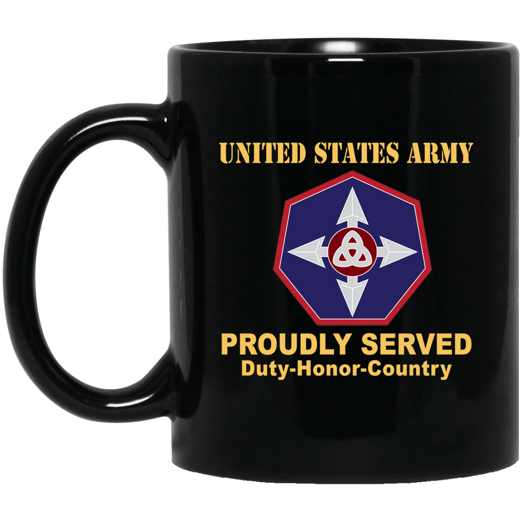 US ARMY 364TH EXPEDITIONARY SUSTAINMENT COMMAND- 11 oz - 15 oz Black Mug-Mug-Army-CSIB-Veterans Nation