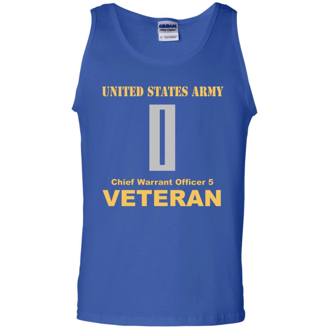 US Army W-5 Chief Warrant Officer 5 W5 CW5 Warrant Officer Veteran Men T Shirt On Front-TShirt-Army-Veterans Nation