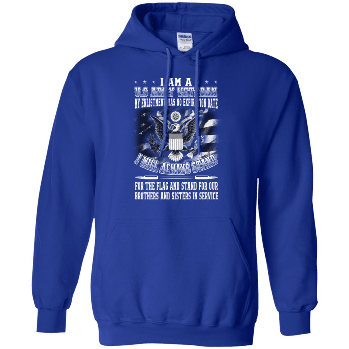 Military T-Shirt "I am A US Amry Veteran"-TShirt-General-Veterans Nation