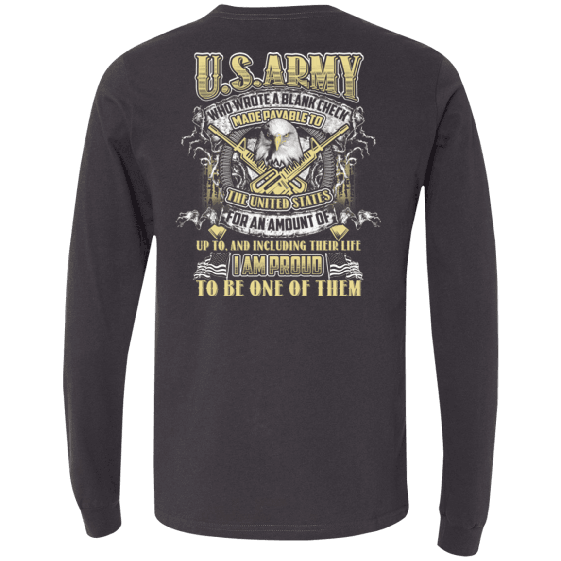 Proud To Be Veteran US Army T Shirt-TShirt-Army-Veterans Nation