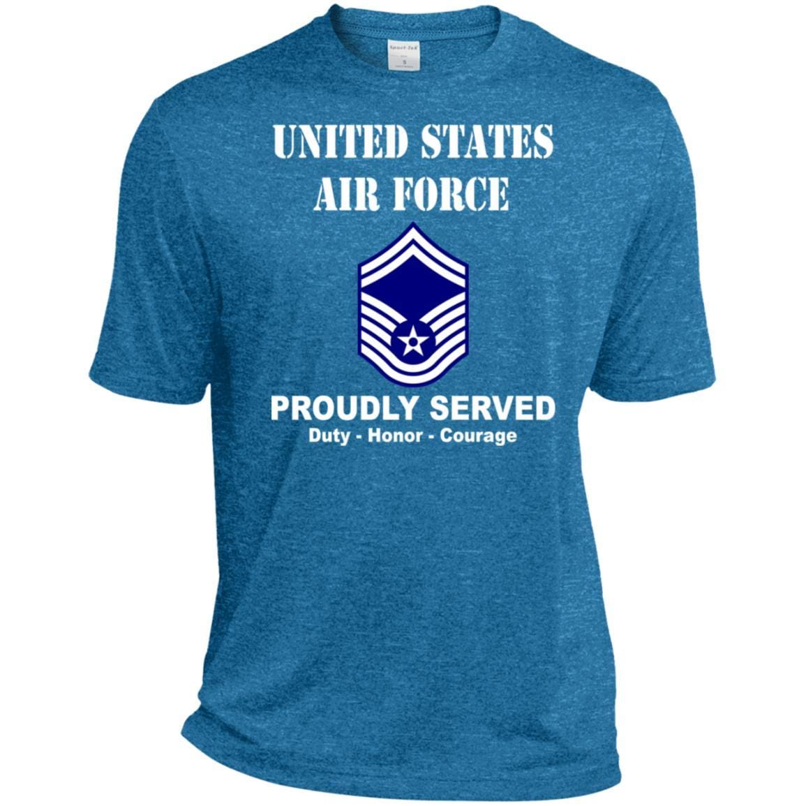 US Air Force E-8 Senior Master Sergeant SMSgt E8 Noncommissioned Officer T shirt Sport-Tek Tall Pullover Hoodie - T-Shirt-TShirt-USAF-Veterans Nation