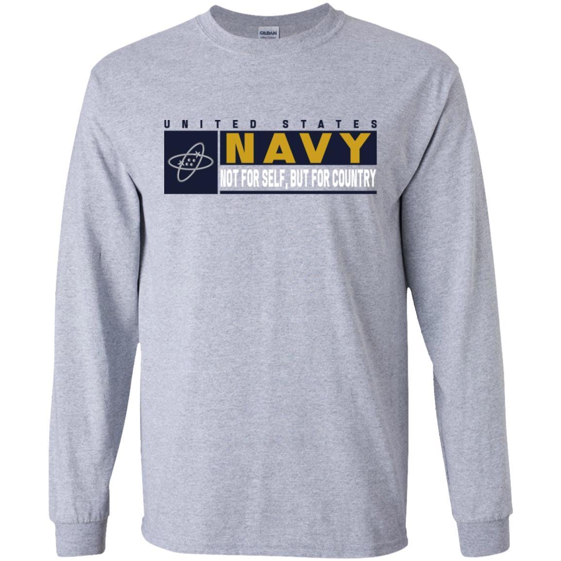 U.S Navy Electronics technician Navy ET- Not for self Long Sleeve - Pullover Hoodie-TShirt-Navy-Veterans Nation