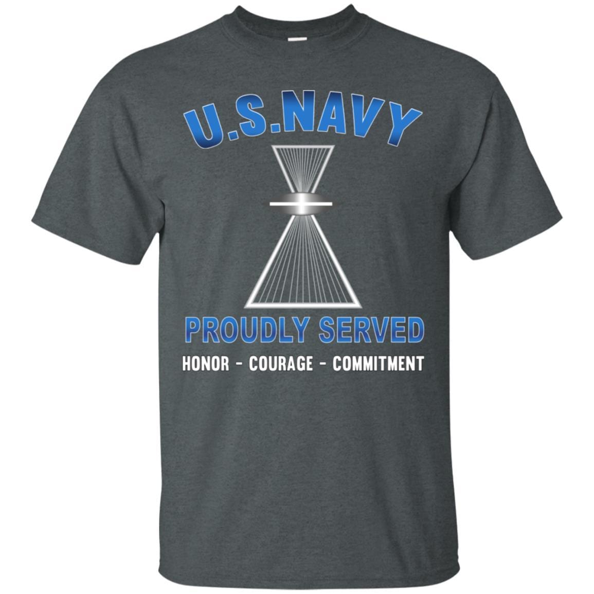 U.S Navy Aviation Photographer's Mate PH - Proudly Served T-Shirt For Men On Front-TShirt-Navy-Veterans Nation