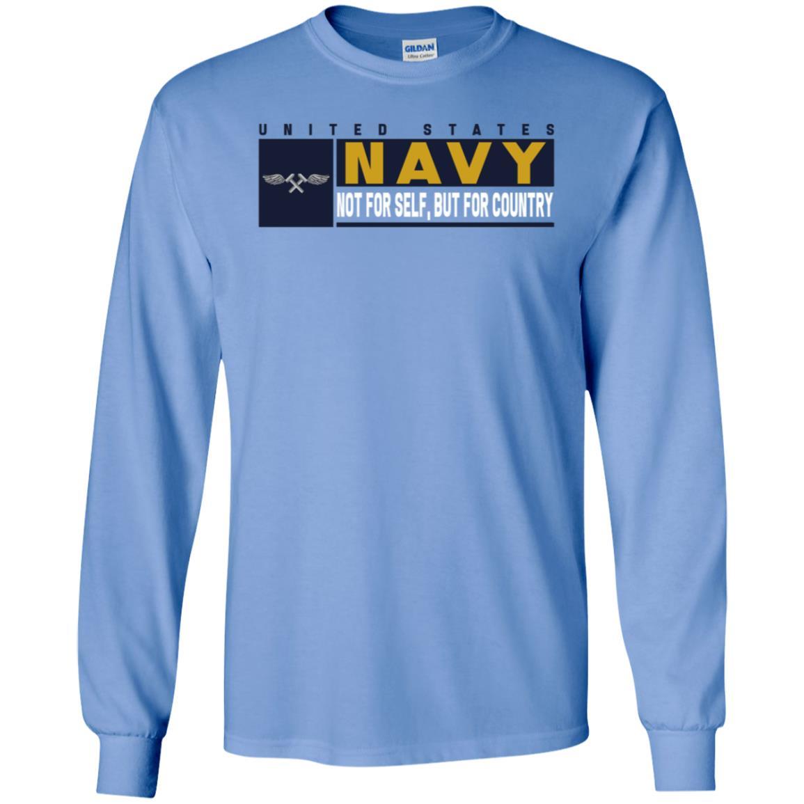 Navy Aviation Structural Mechanic Navy AM- Not for self Long Sleeve - Pullover Hoodie-TShirt-Navy-Veterans Nation