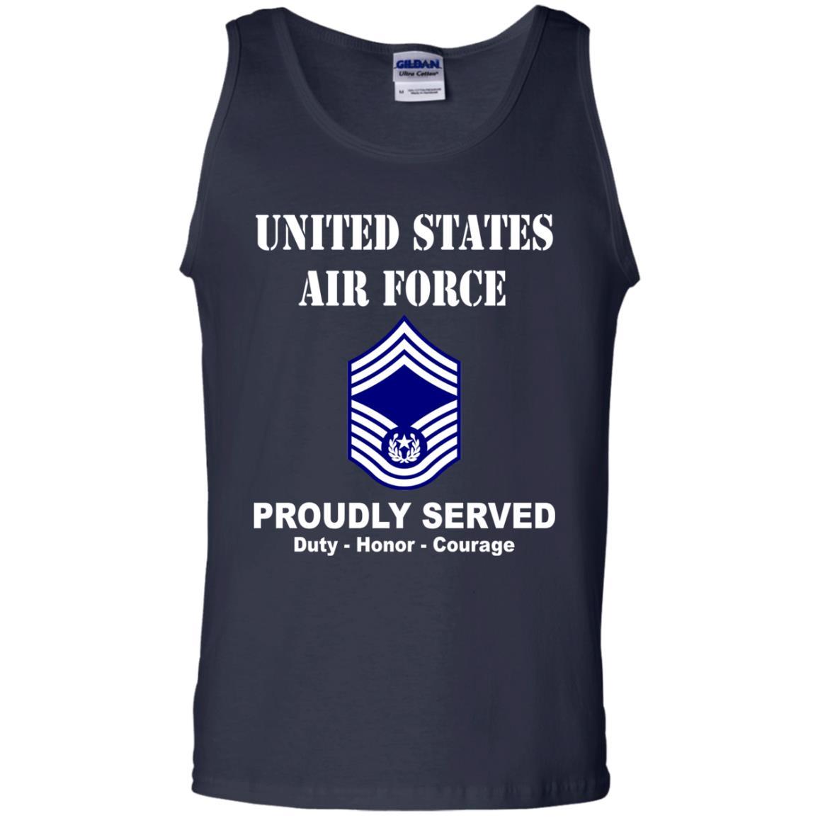 US Air Force E-9 Chief Master Sergeant Of The Air Force E9 CMSAF Noncommissioned Officer (Special) Ranks Men Front T Shirt For Air Force-TShirt-USAF-Veterans Nation