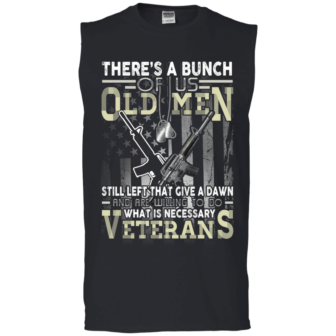 Military T-Shirt "OLD MEN VETERAN"-TShirt-General-Veterans Nation