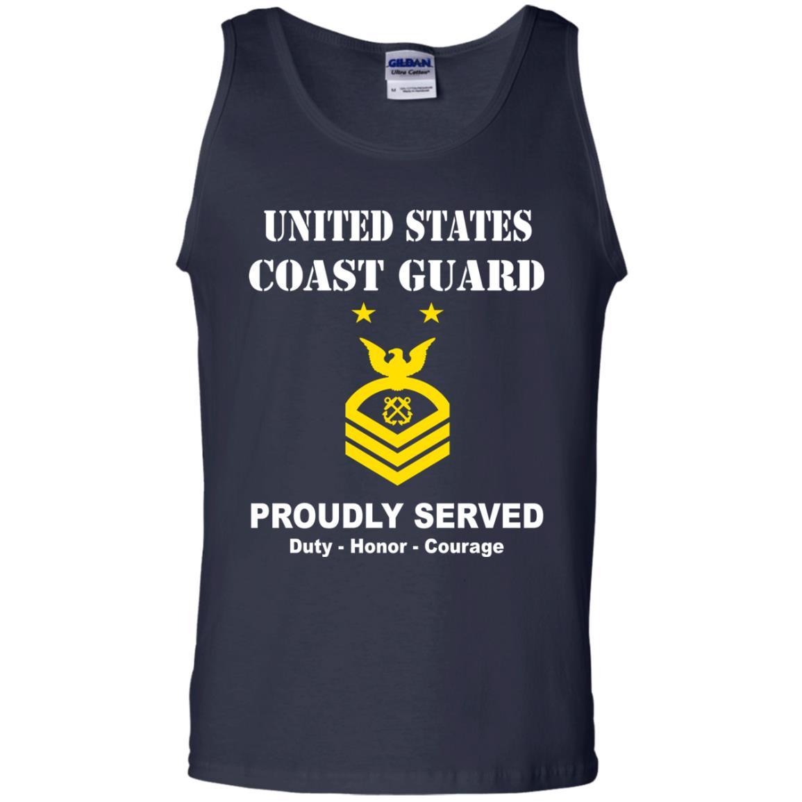 US Coast Guard E-9 Master Chief Petty Officer E9 MCPO Chief Petty Officer Men Front USCG T Shirt-TShirt-USCG-Veterans Nation