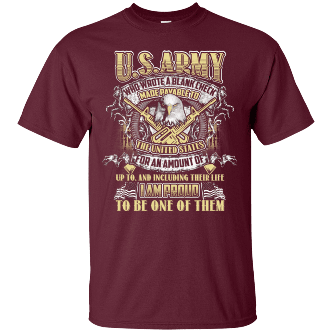 Proud To Be VETERAN US ARMY T Shirt-TShirt-Army-Veterans Nation