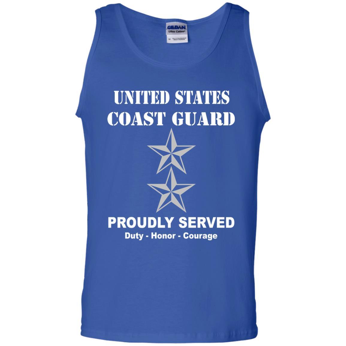 US Coast Guard O-8 Rear Admiral O8 RADM Flag Officer Men Front USCG T Shirt-TShirt-USCG-Veterans Nation