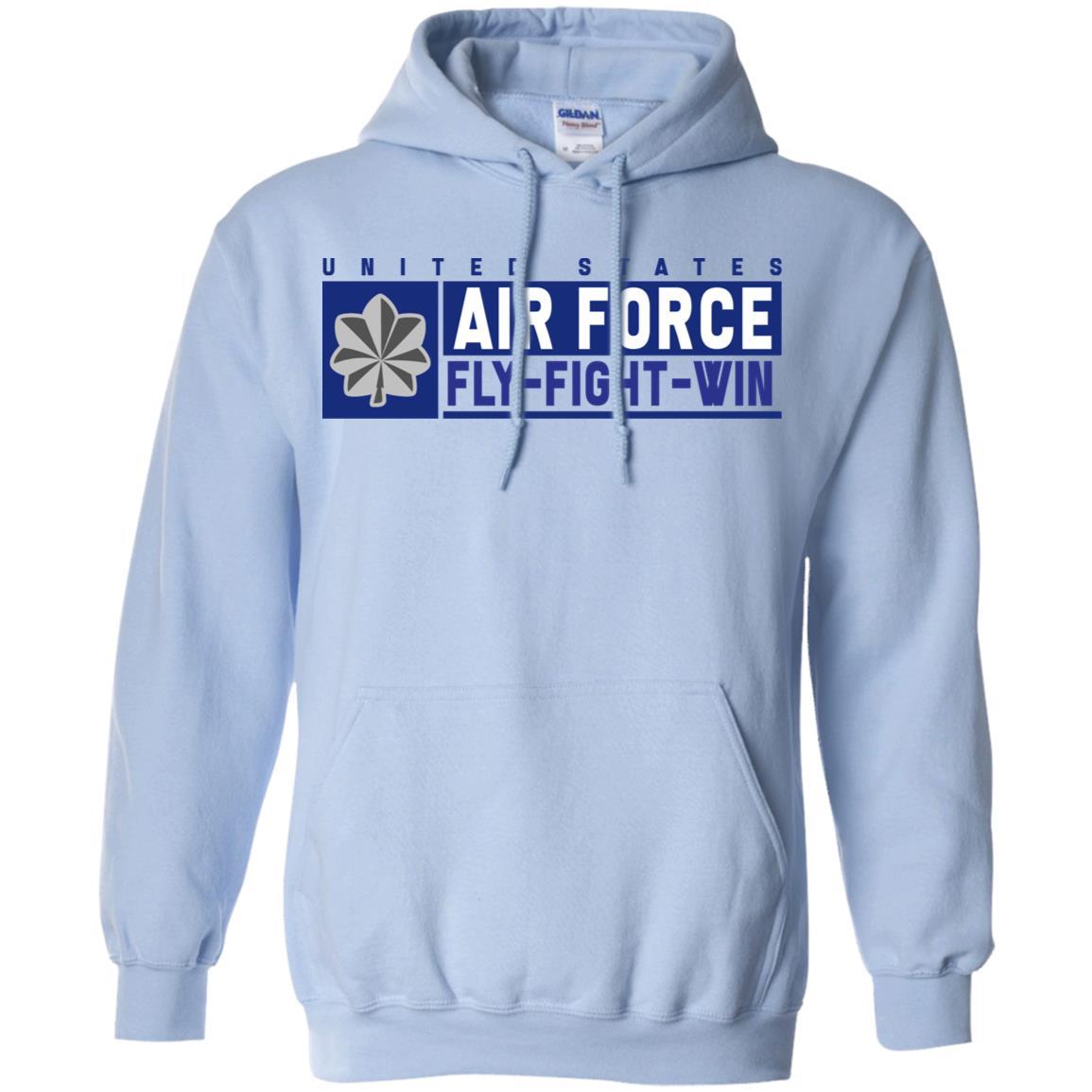 US Air Force O-5 Lieutenant Colonel Fly - Fight - Win Long Sleeve - Pullover Hoodie-TShirt-USAF-Veterans Nation