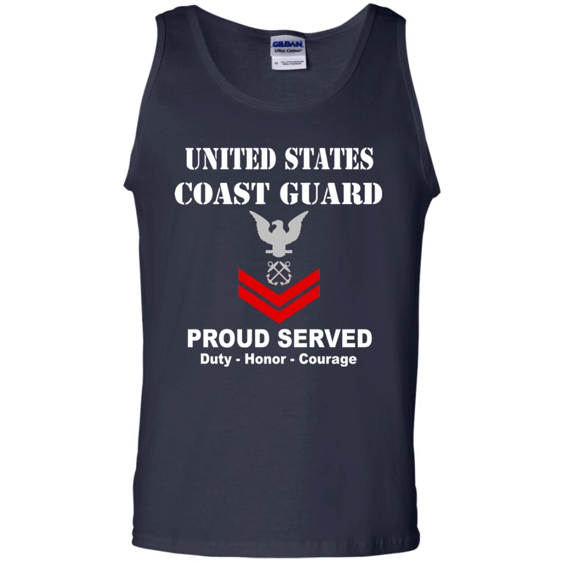 US Coast Guard E-5 Petty Officer Second Class E5 PO2 Petty Officer Men Front USCG T Shirt-TShirt-USCG-Veterans Nation