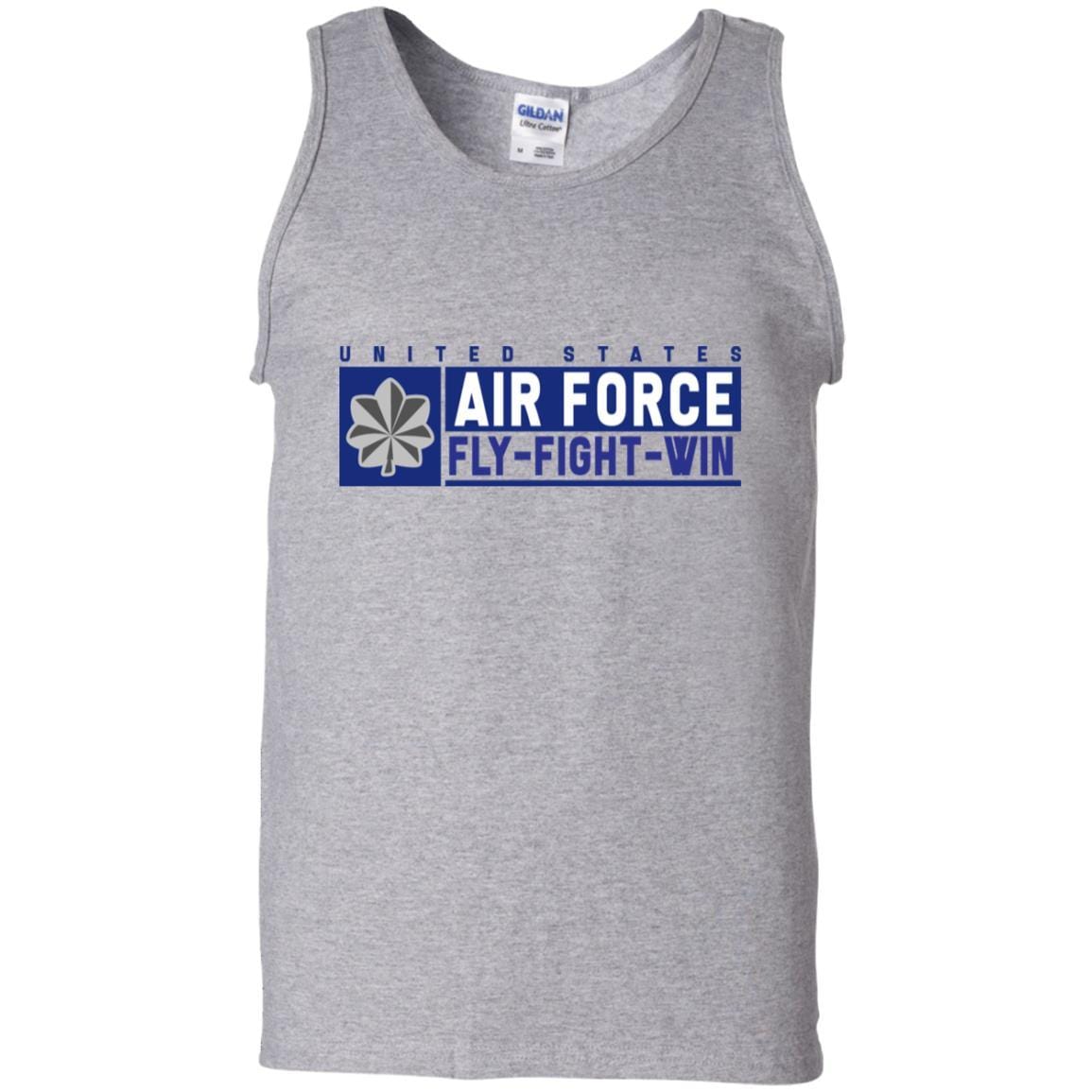 US Air Force O-5 Lieutenant Colonel Fly - Fight - Win T-Shirt On Front For Men-TShirt-USAF-Veterans Nation