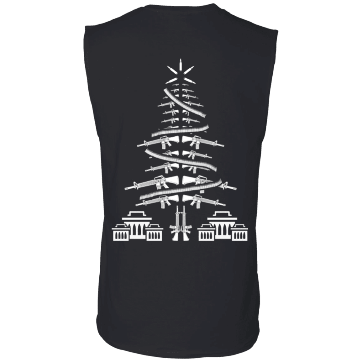 Military T-Shirt "Christmas Tree Veteran"-TShirt-General-Veterans Nation