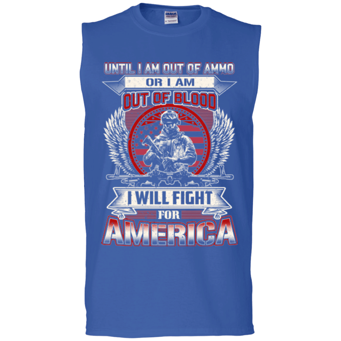 Military T-Shirt "I WILL FIRE FOR AMERICA"-TShirt-General-Veterans Nation