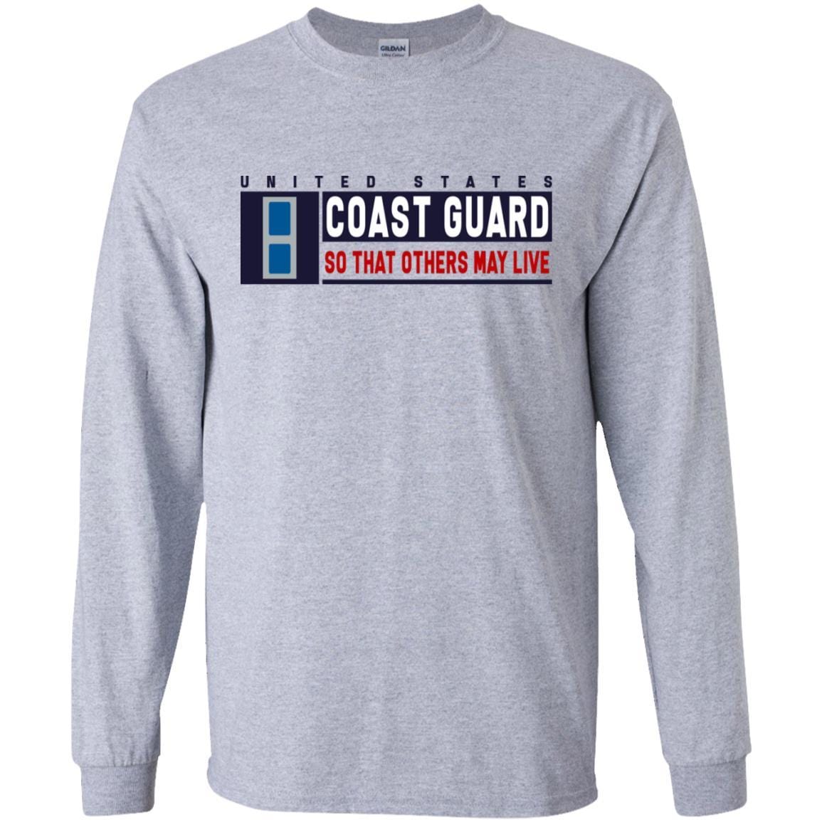 US Coast Guard W-3 Chief Warrant Officer So That Others May Live Long Sleeve - Pullover Hoodie-TShirt-USCG-Veterans Nation