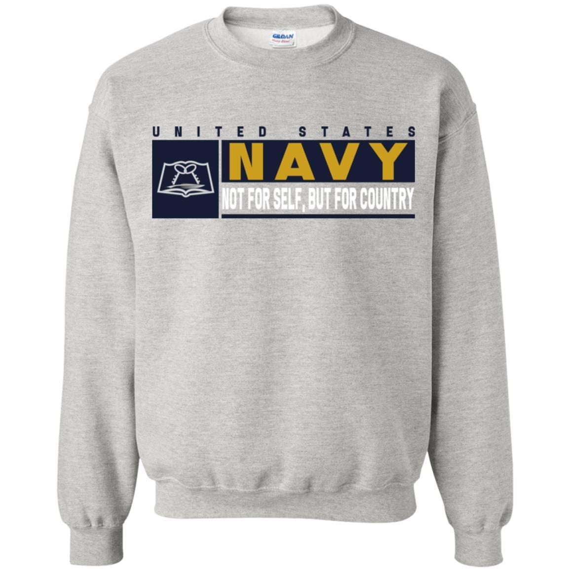 Navy Culinary Specialist Navy CS- Not for self Long Sleeve - Pullover Hoodie-TShirt-Navy-Veterans Nation