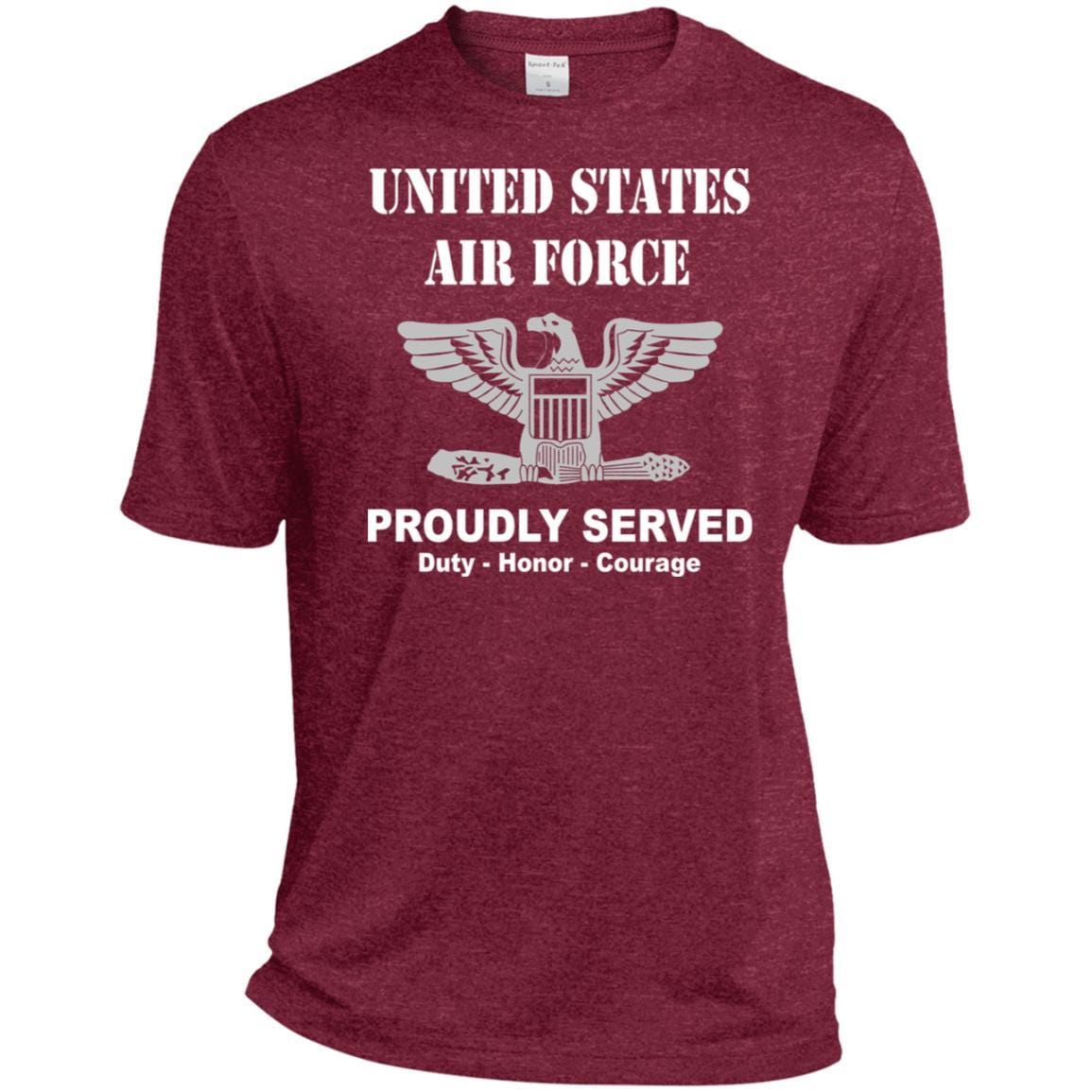 US Air Force O-6 Colonel Col O6 Field Officer Ranks T shirt Sport-Tek Tall Pullover Hoodie - T-Shirt-TShirt-USAF-Veterans Nation