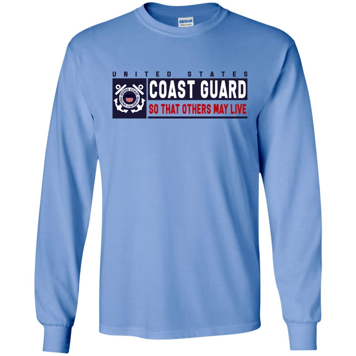 US Coast Guard So That Others May Live Long Sleeve - Pullover Hoodie-TShirt-USCG-Veterans Nation