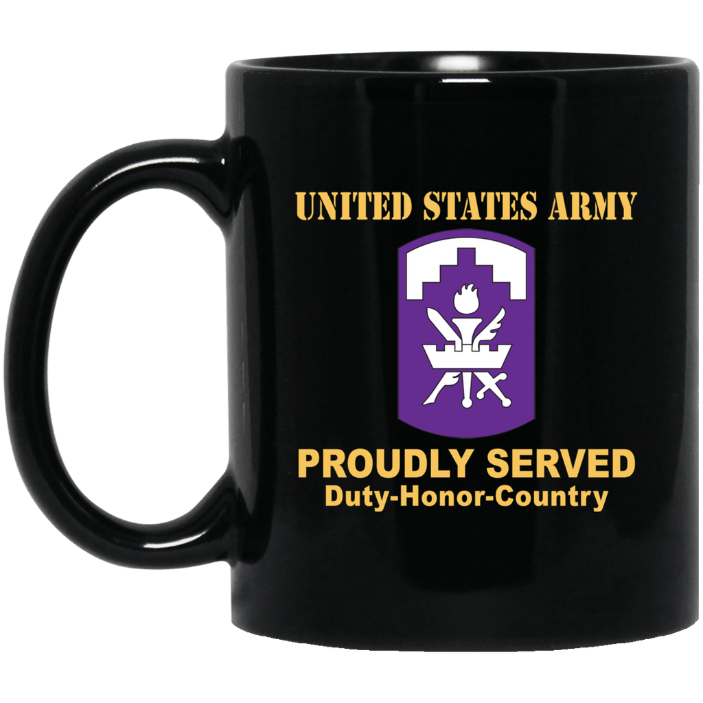 US ARMY 353 CIVIL AFFAIRS COMMAND- 11 oz - 15 oz Black Mug-Mug-Army-CSIB-Veterans Nation