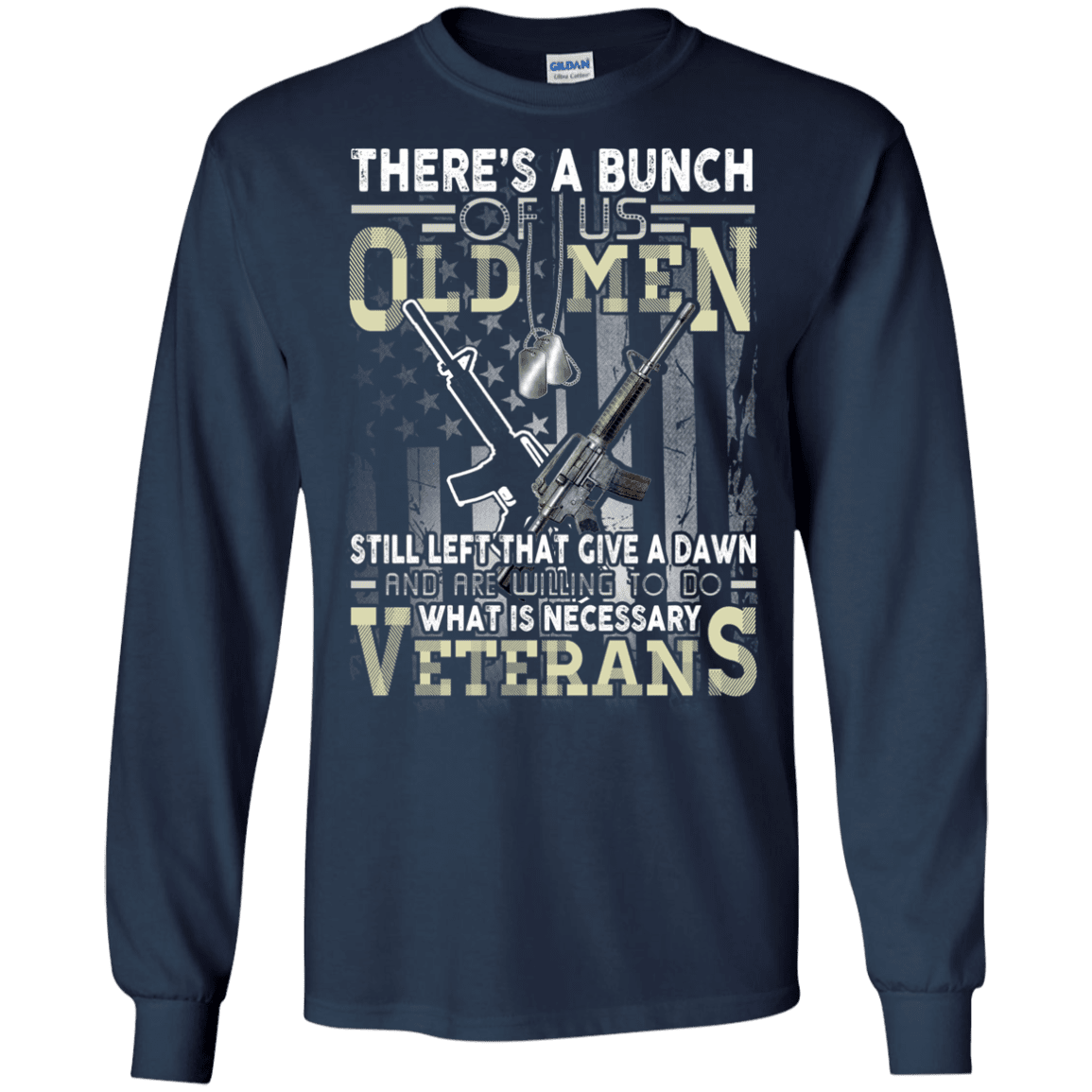 Military T-Shirt "OLD MEN VETERAN"-TShirt-General-Veterans Nation