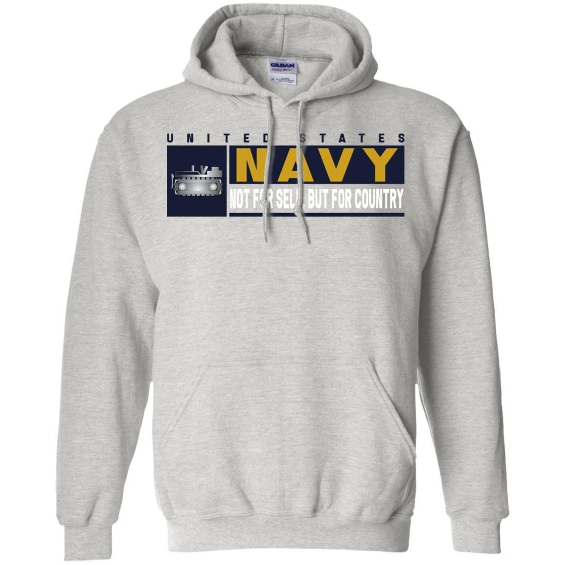 Navy Equipment Operator Navy EO- Not for self Long Sleeve - Pullover Hoodie-TShirt-Navy-Veterans Nation