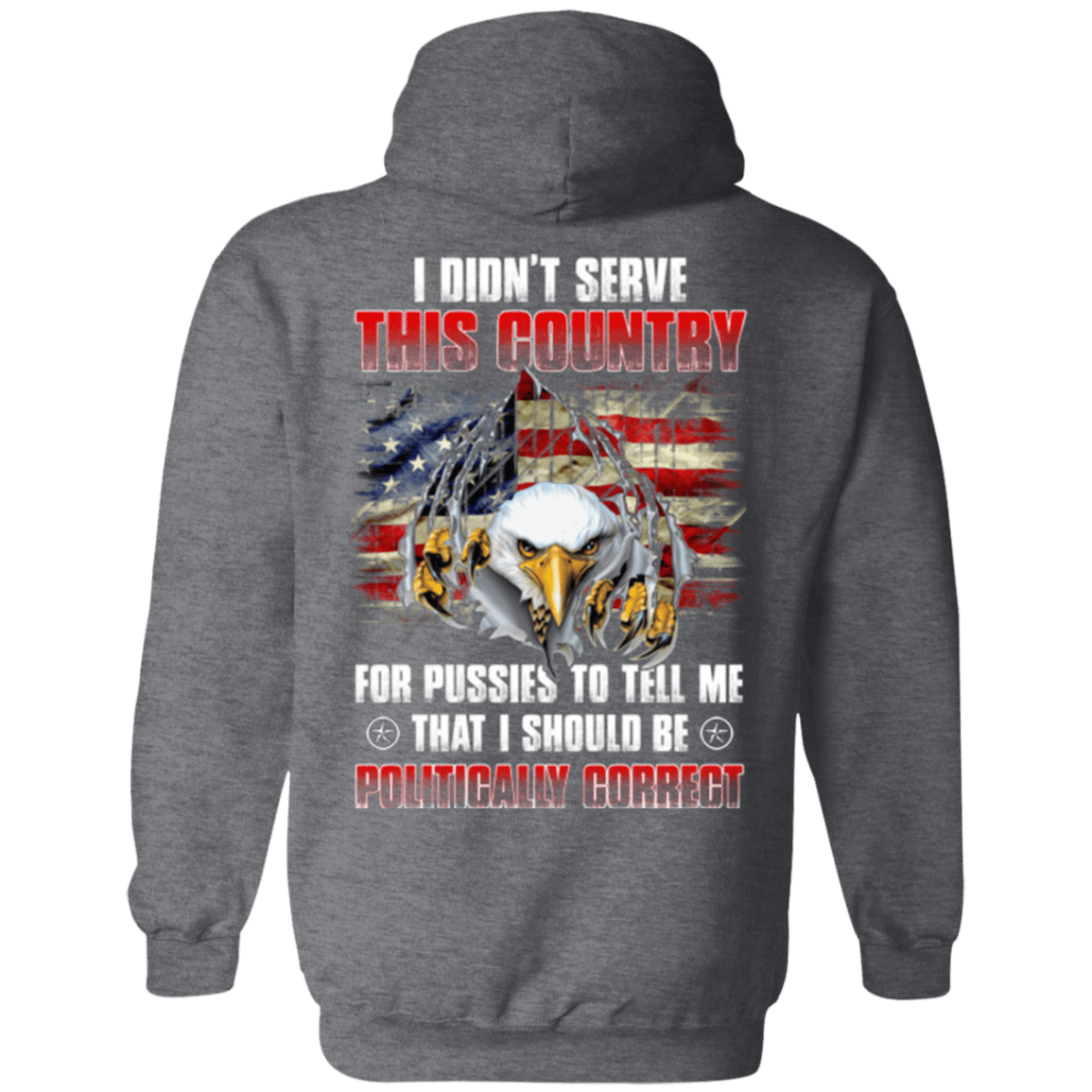 Military T-Shirt "Veteran - I Didn't Serve This Country"-TShirt-General-Veterans Nation