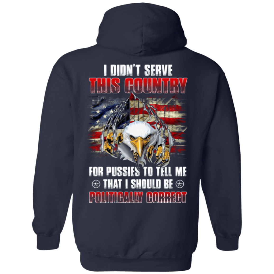 Military T-Shirt "Veteran - I Didn't Serve This Country"-TShirt-General-Veterans Nation