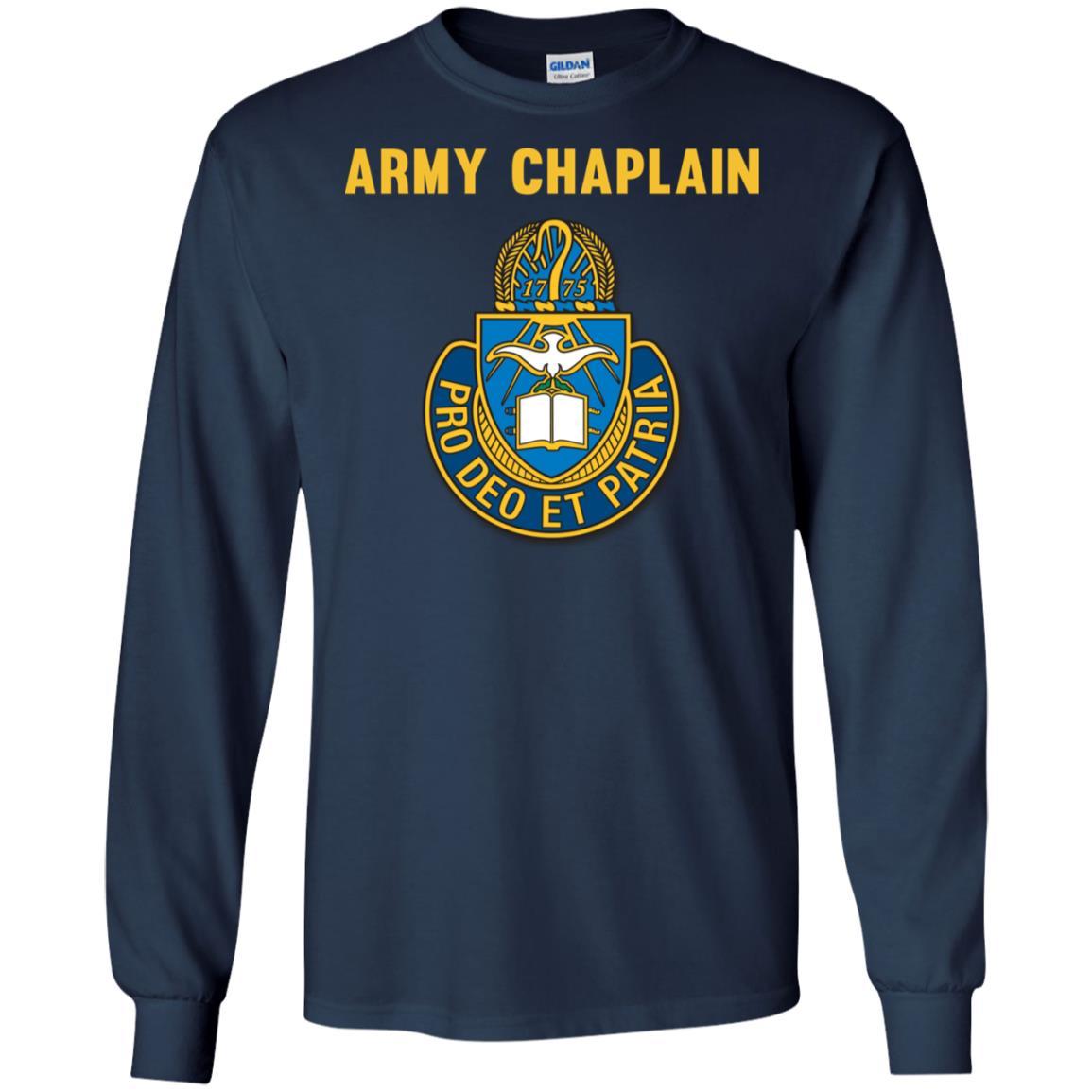 US Army Chaplain T-Shirt For Men On Front-TShirt-Army-Veterans Nation