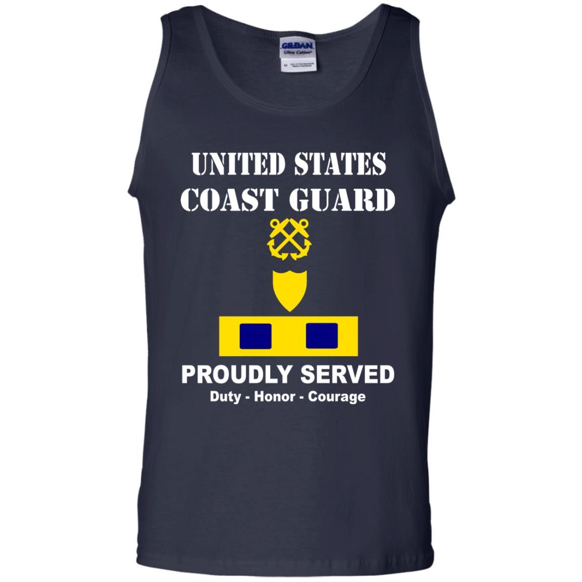 US Coast Guard W-3 Chief Warrant Officer 3 W3 CWO-3 Chief Warrant Officer Men Front USCG T Shirt-TShirt-USCG-Veterans Nation