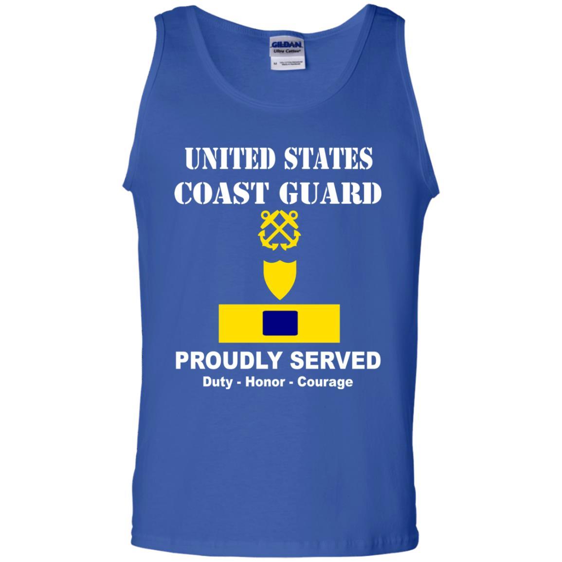 US Coast Guard W-4 Chief Warrant Officer 4 W4 CWO-4 Chief Warrant Officer Men Front USCG T Shirt-TShirt-USCG-Veterans Nation