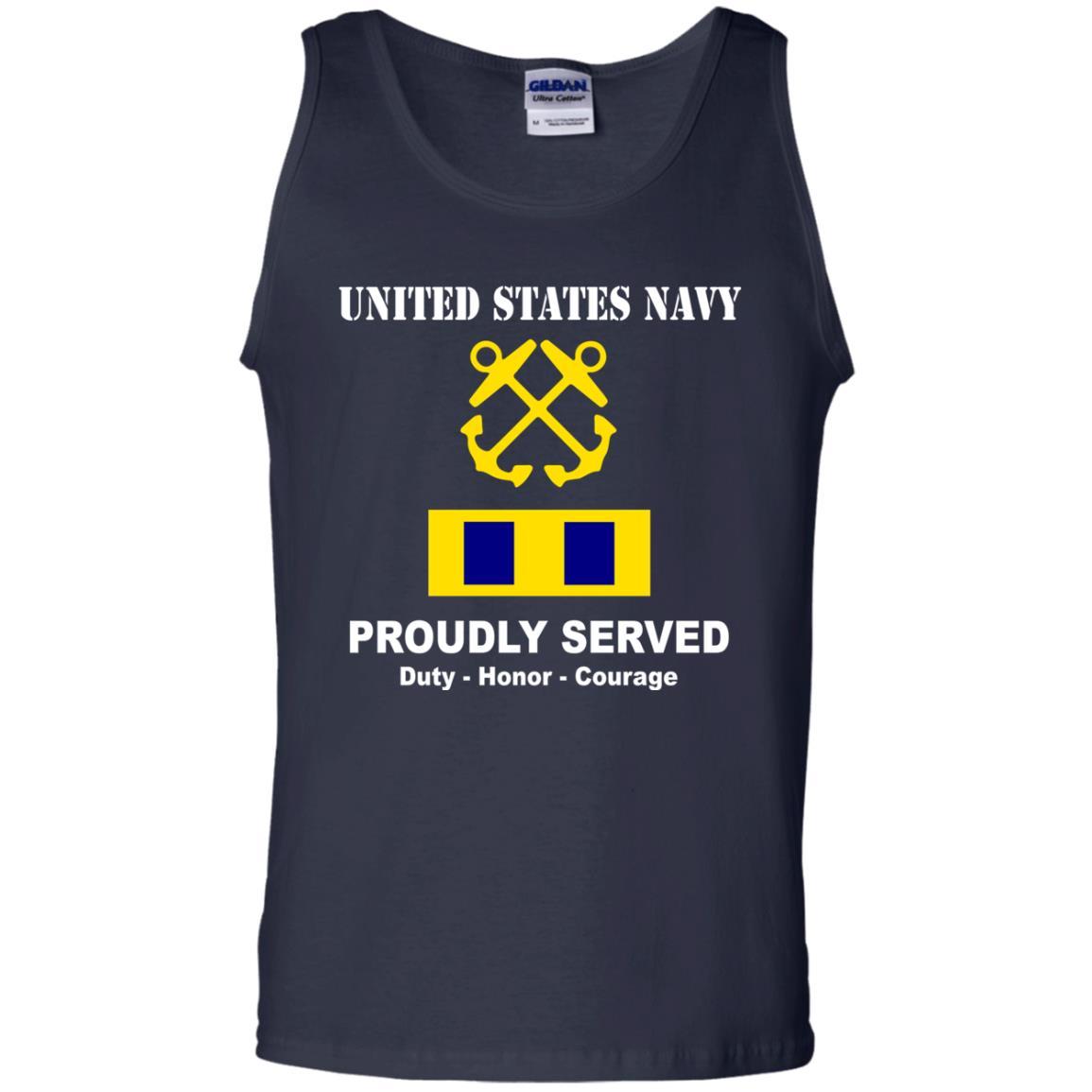 US Navy W-3 Chief Warrant Officer 3 W3 CW3 Warrant Officer Ranks Tshirt Men Front - T Shirts For Navy Ranks-TShirt-Navy-Veterans Nation