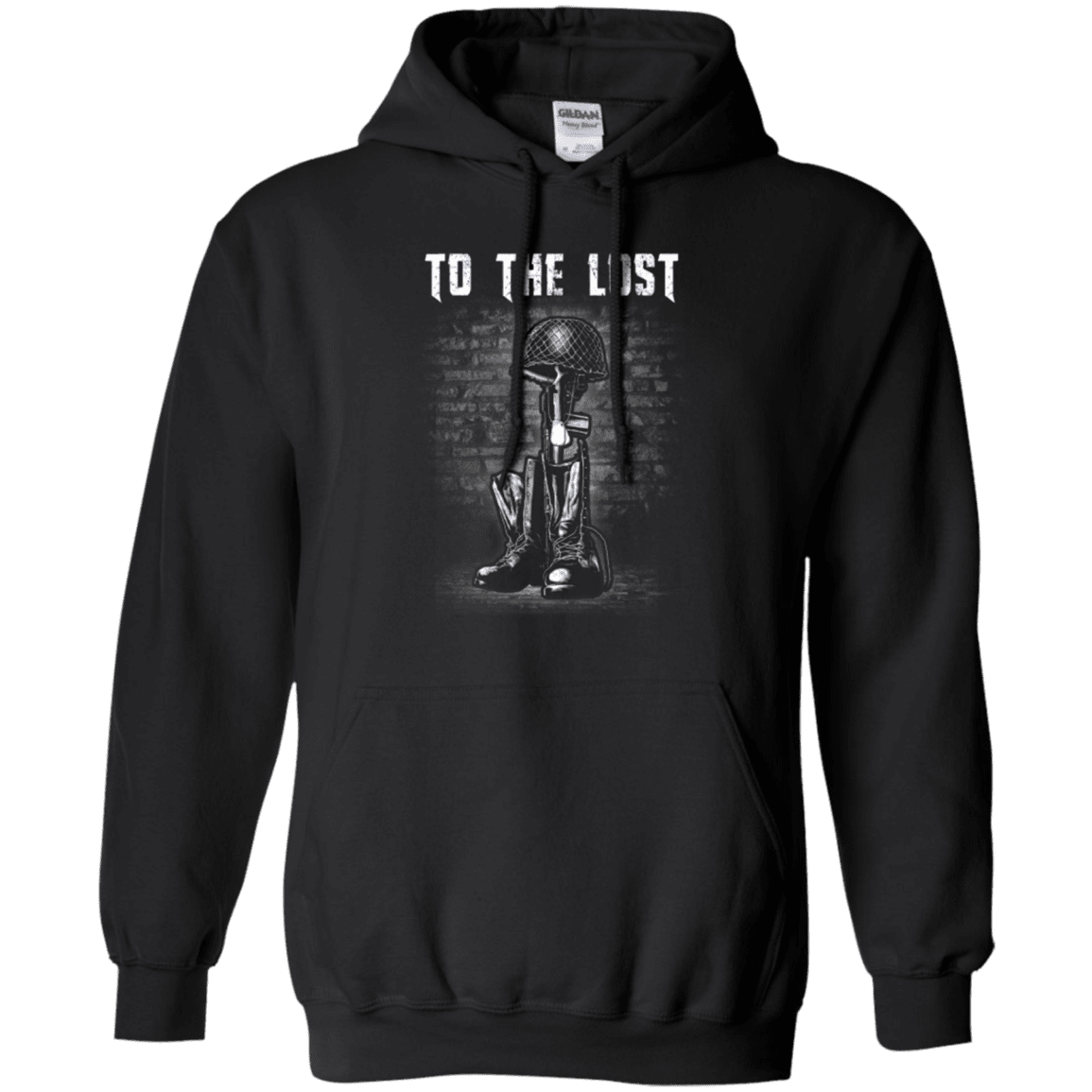 Military T-Shirt "To The Lost - Veteran"-TShirt-General-Veterans Nation