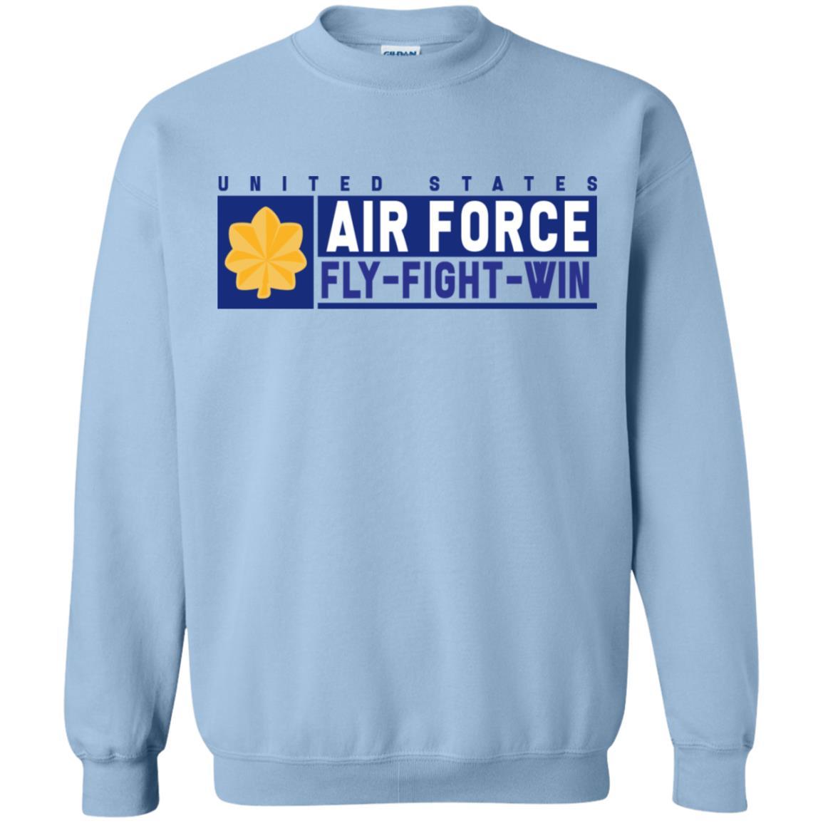 US Air Force O-4 Major Fly - Fight - Win Long Sleeve - Pullover Hoodie-TShirt-USAF-Veterans Nation