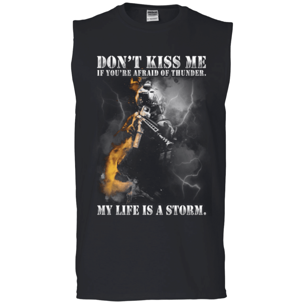 Military T-Shirt "My Life Is Storm Veteran"-TShirt-General-Veterans Nation
